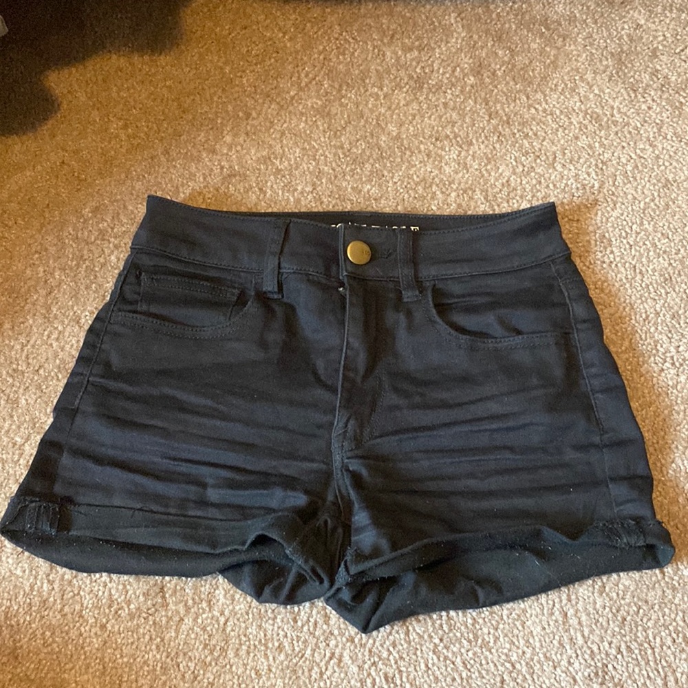 American Eagle black shorts